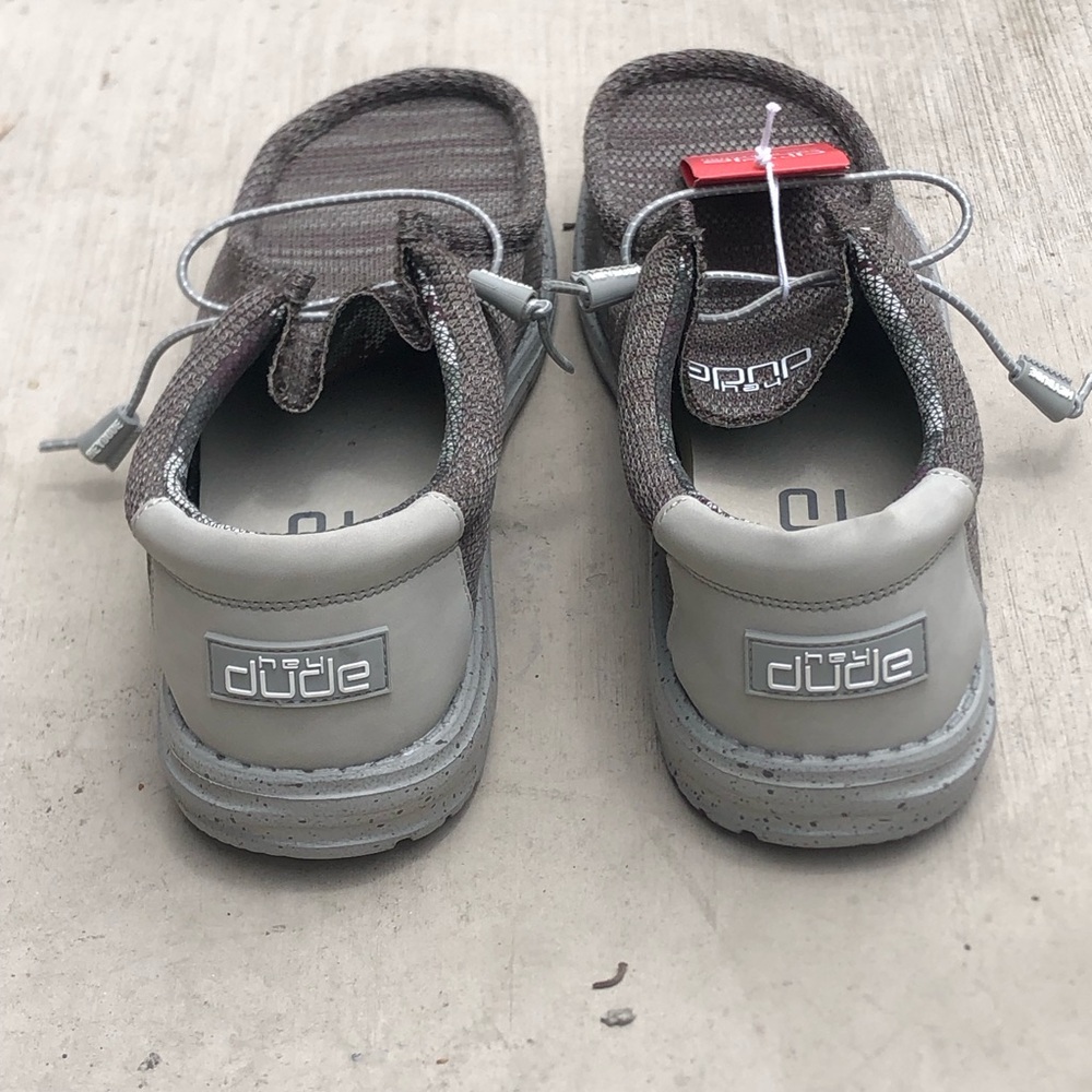 💥SOLD💥Mens Hey Dude Wally Sox Slate Burgundy